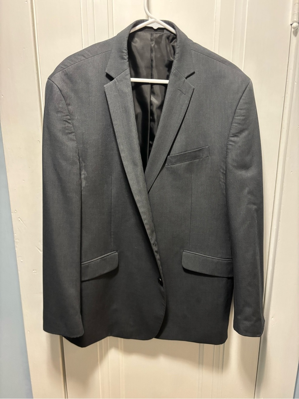 Kenneth Cole Reaction Charcoal Gray Blazer